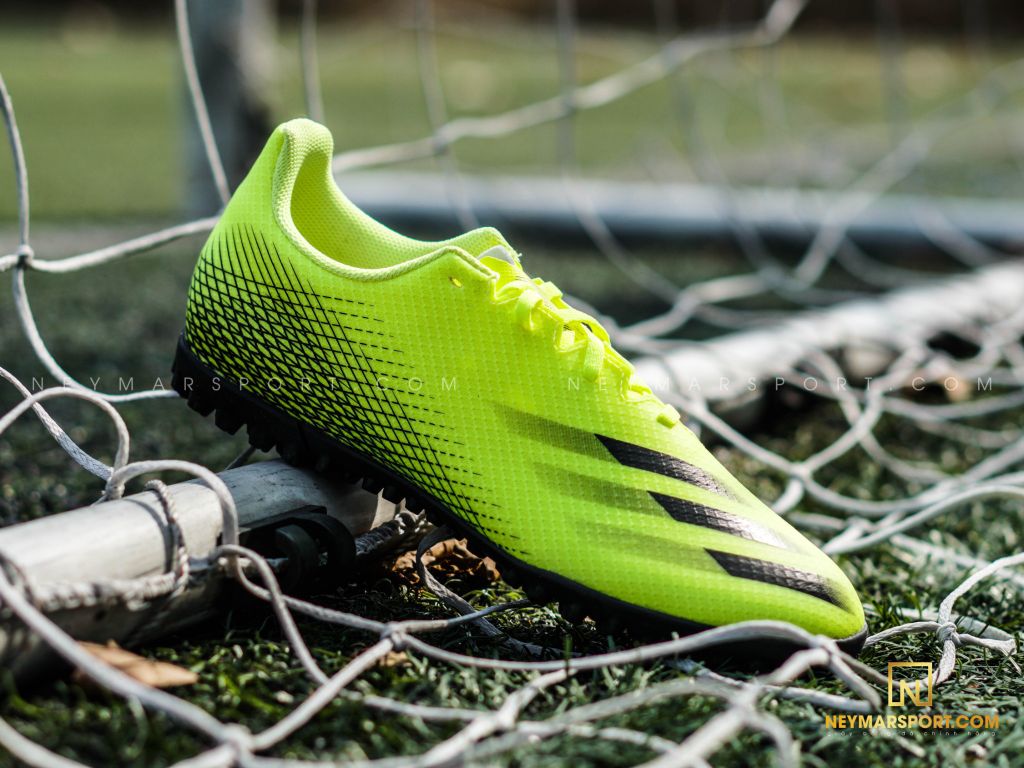 ADIDAS X GHOSTED .4 TF SUPERLATIVE - SOLAR YELLOW/CORE BLACK/ROYAL BLUE