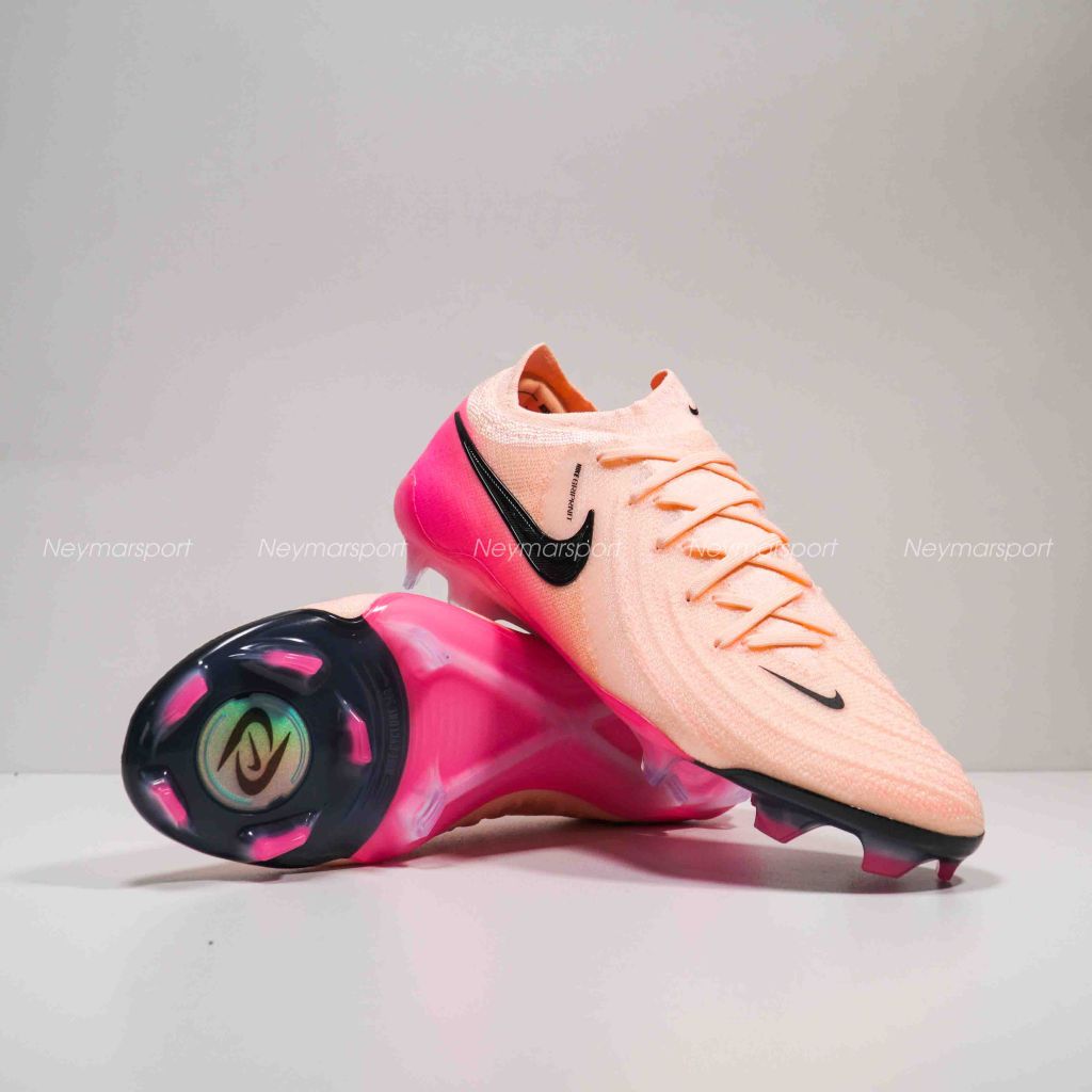 Giày đá bóng Nike Phantom GX II Elite FG Prism - Crimson Tint/Black/Pink Blast FJ2559-800