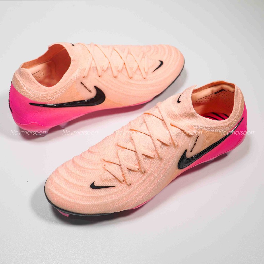Giày đá bóng Nike Phantom GX II Elite FG Prism - Crimson Tint/Black/Pink Blast FJ2559-800