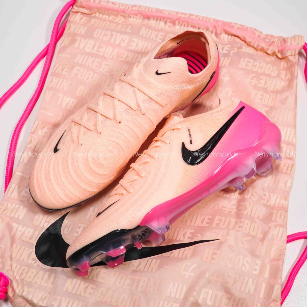Giày đá bóng Nike Phantom GX II Elite FG Prism - Crimson Tint/Black/Pink Blast FJ2559-800