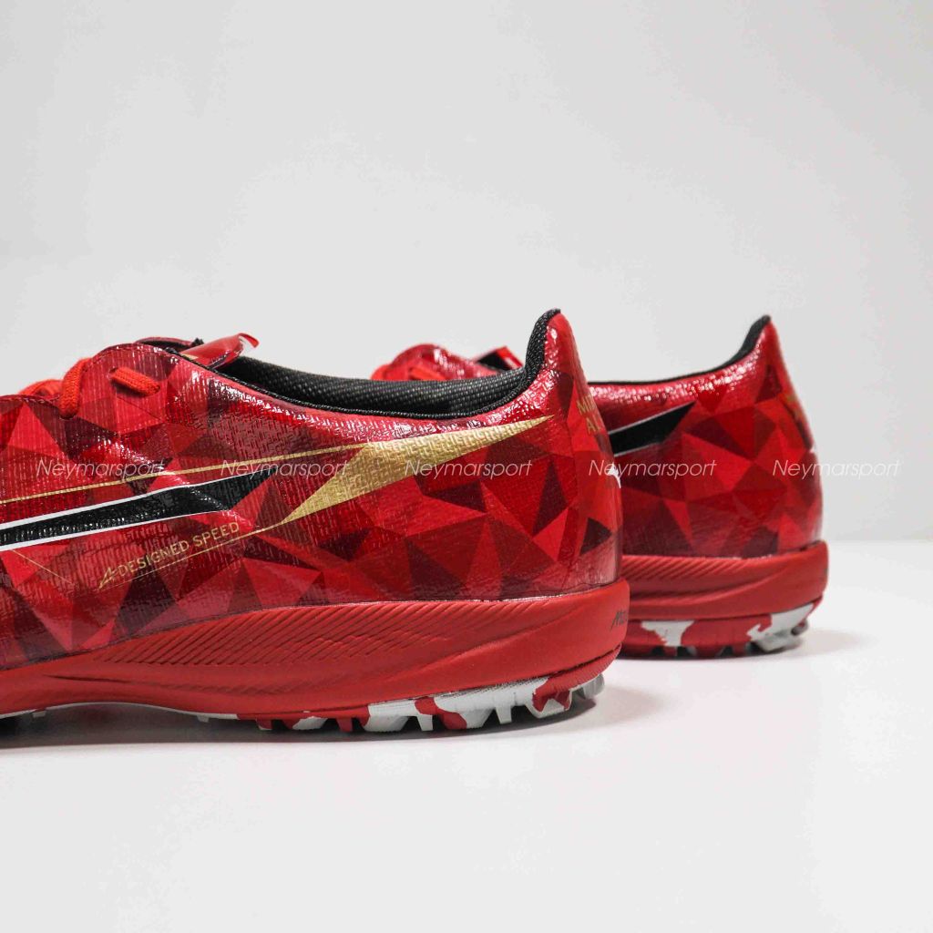 Giày đá bóng Mizuno Alpha II Elite TF Red Ruby Pack - Red/White/Black P1GD256260