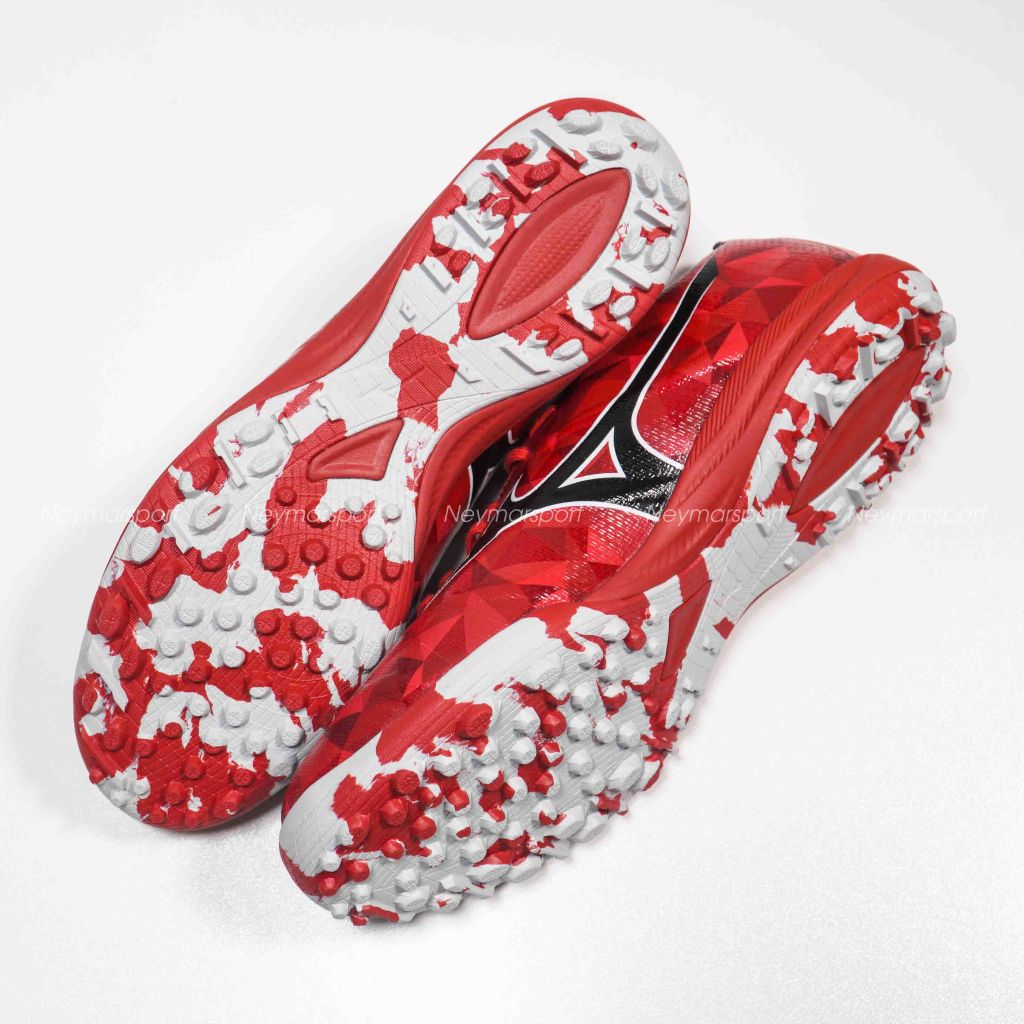 Giày đá bóng Mizuno Alpha II Elite TF Red Ruby Pack - Red/White/Black P1GD256260