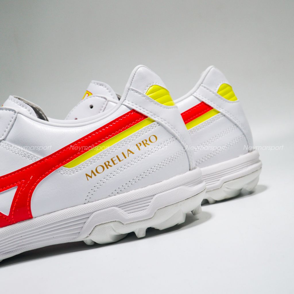 Mizuno Morelia II Pro AS TF - White/Red/Yellow Limited Edition