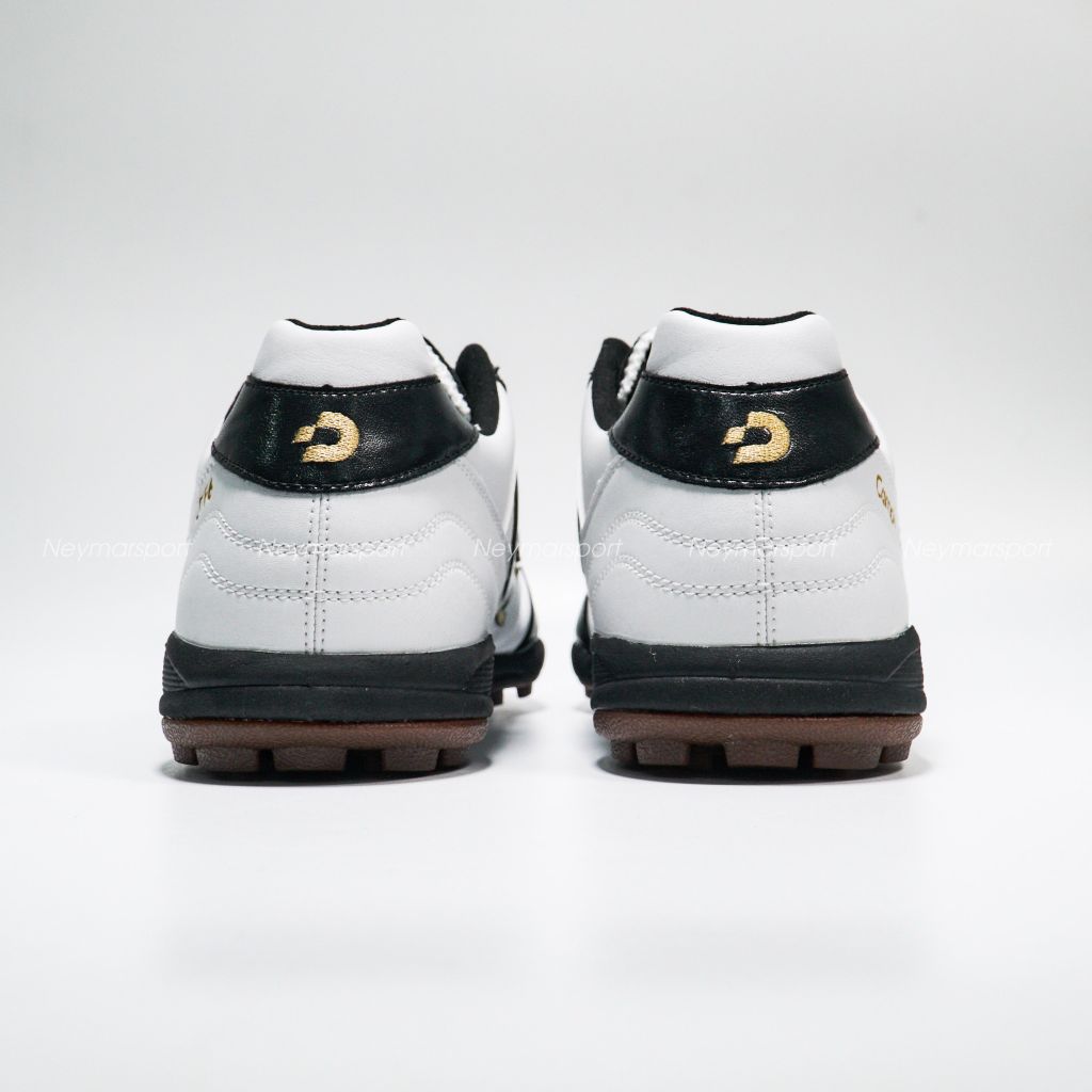 Giày đá banh Desporte Campinas JTF6 TF DS2040 - White/Black/Gold