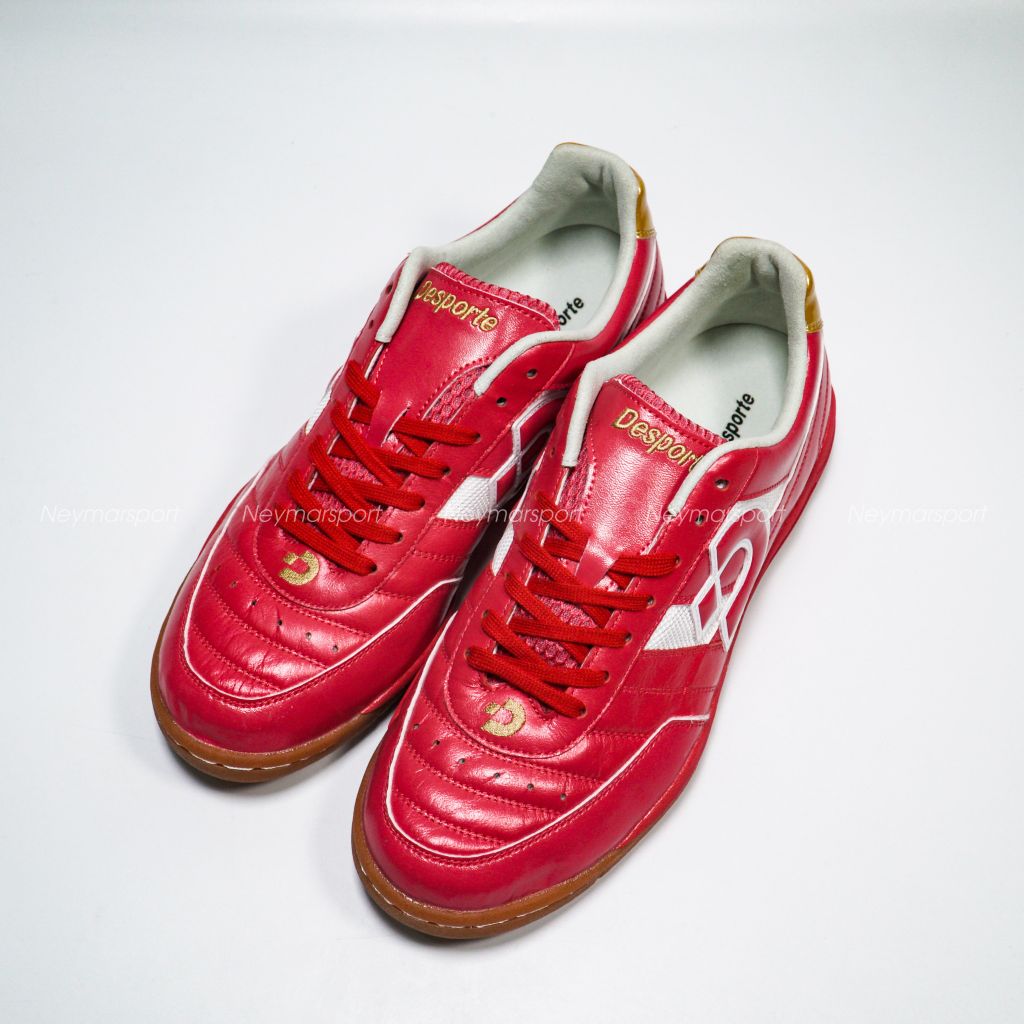 Giày đá banh Desporte Sao Luis KI3 DS2035 - Dark Red/Shiny Gold