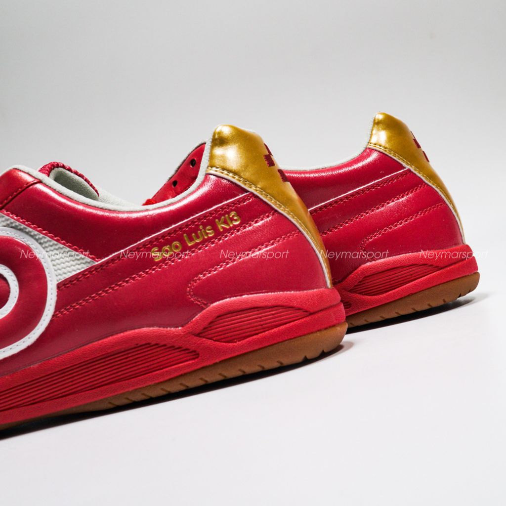 Giày đá banh Desporte Sao Luis KI3 DS2035 - Dark Red/Shiny Gold
