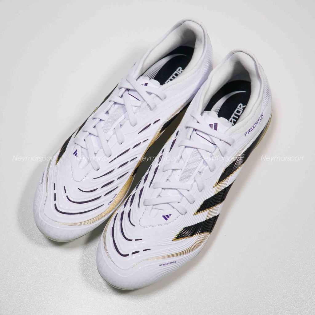 Giày đá bóng adidas Predator Pro FG/AG Road to Glory - Footwear White/Core Black/Gold Metallic JI1194