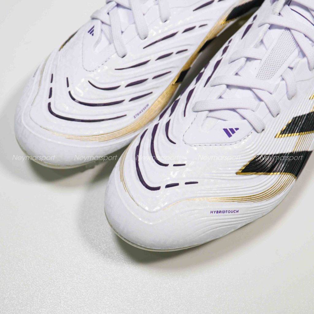 Giày đá bóng adidas Predator Pro FG/AG Road to Glory - Footwear White/Core Black/Gold Metallic JI1194