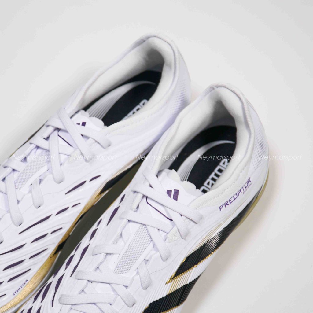 Giày đá bóng adidas Predator Pro FG/AG Road to Glory - Footwear White/Core Black/Gold Metallic JI1194
