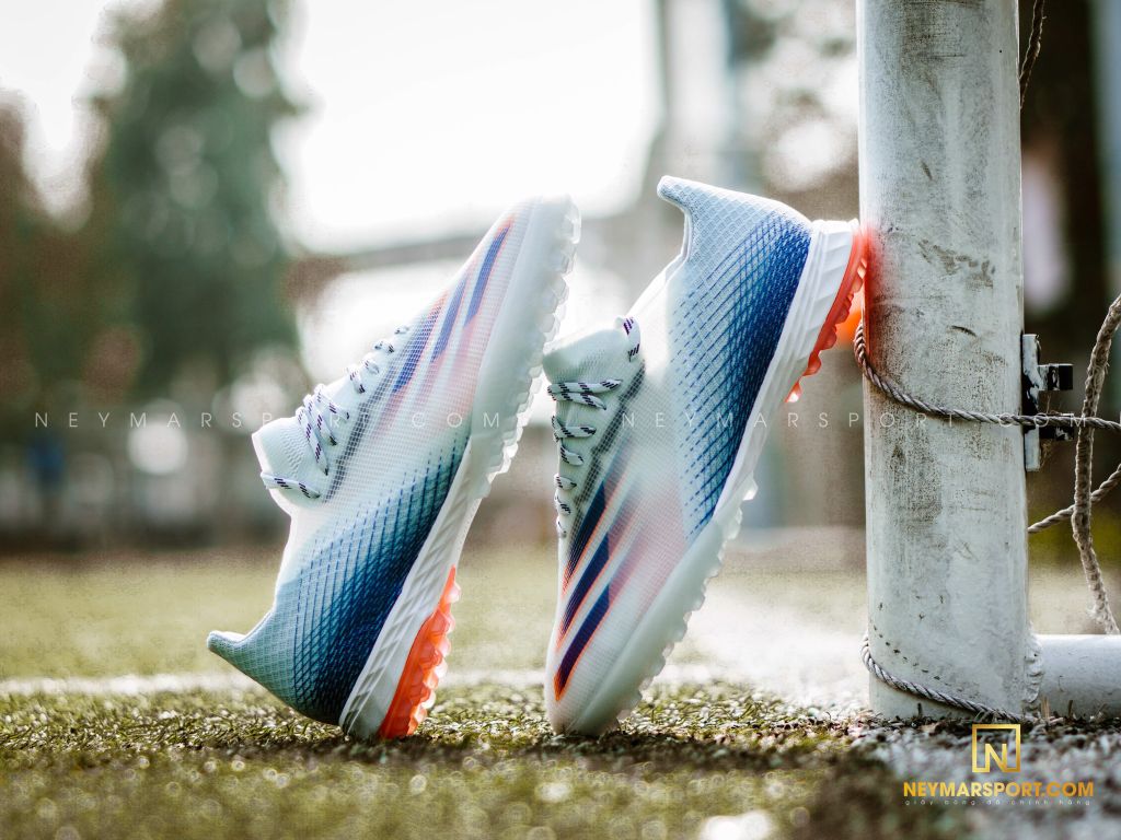 ADIDAS X GHOSTED .1 TF Glory Hunter - Sky Tint/Royal Blue/Signal Coral