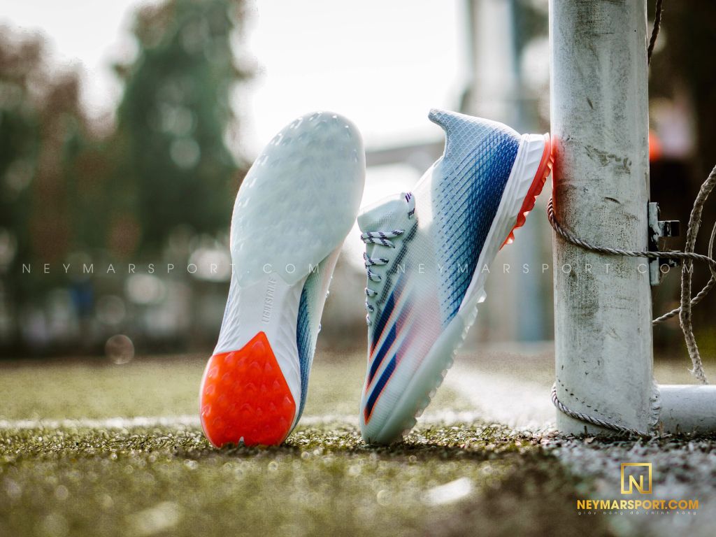 ADIDAS X GHOSTED .1 TF Glory Hunter - Sky Tint/Royal Blue/Signal Coral