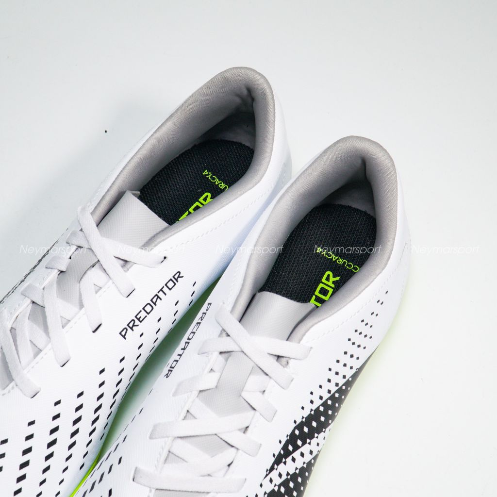 adidas Predator Accuracy .4 TF Crazyrush - Footwear White/Core Black/Lucid Lemon