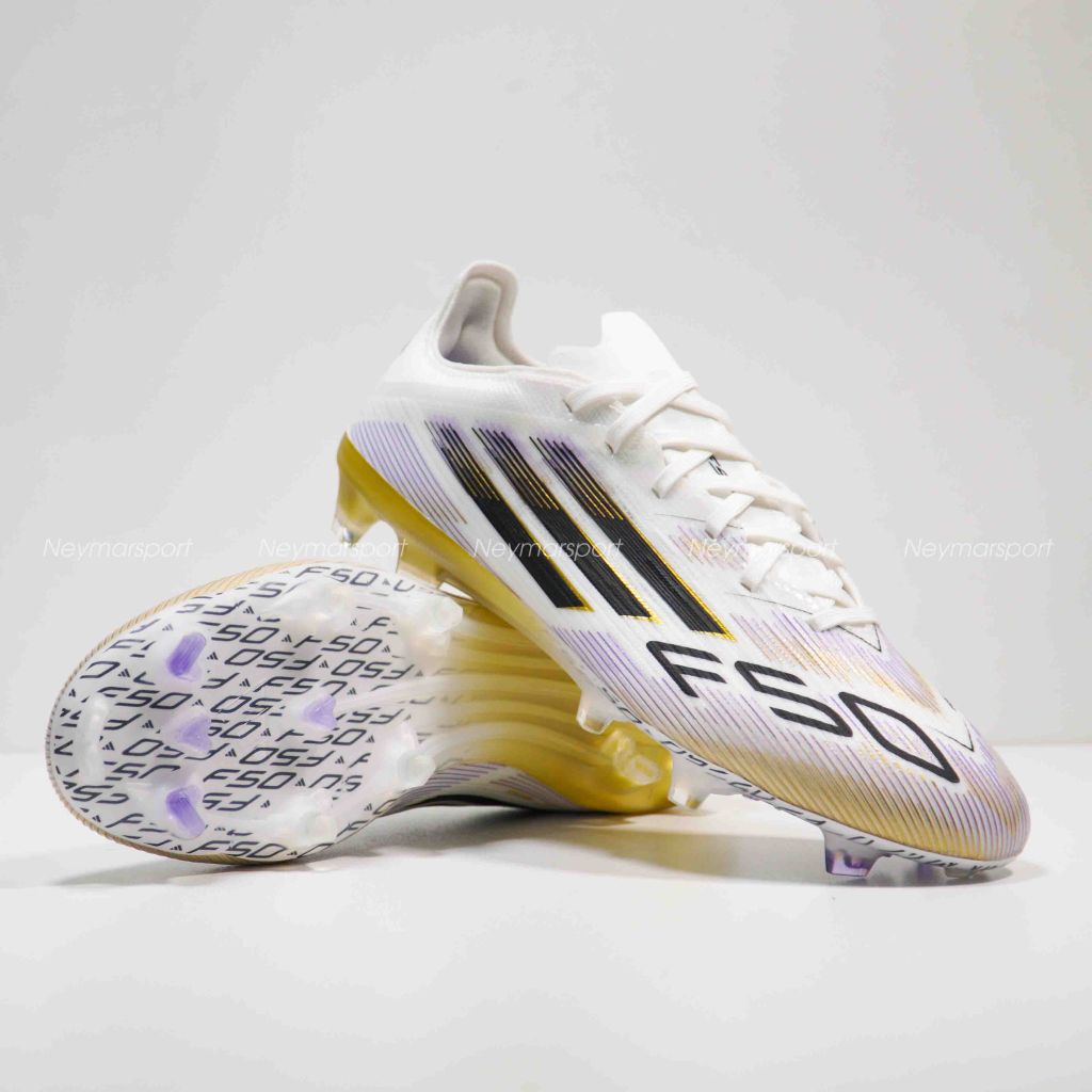 Giày đá bóng adidas F50 Pro FG Road to Glory - Footwear White/Core Black/Gold Metallic JH7686