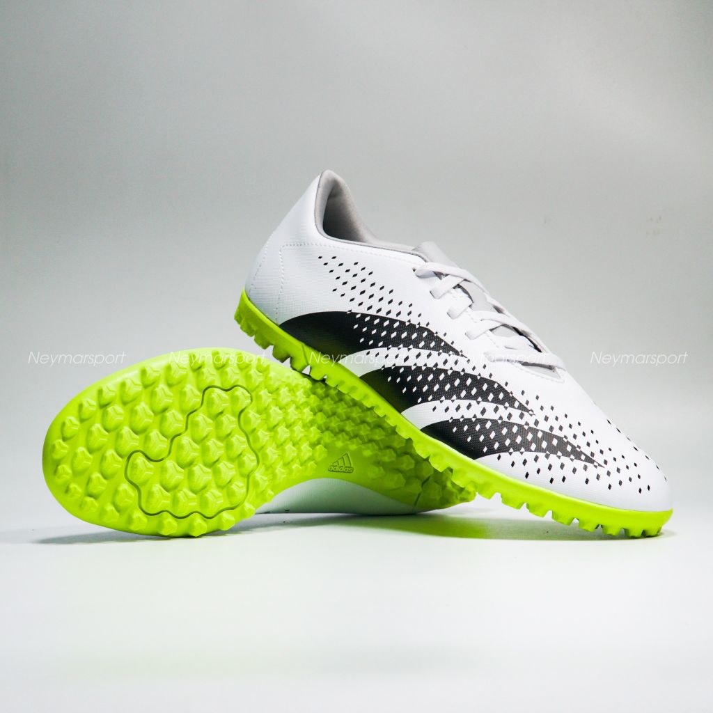adidas Predator Accuracy .4 TF Crazyrush - Footwear White/Core Black/Lucid Lemon