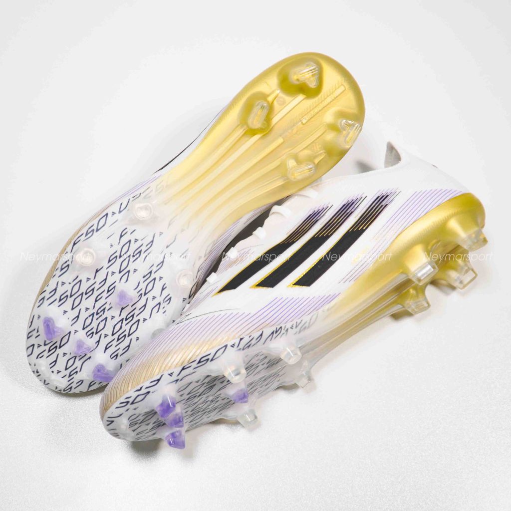 Giày đá bóng adidas F50 Pro FG Road to Glory - Footwear White/Core Black/Gold Metallic JH7686