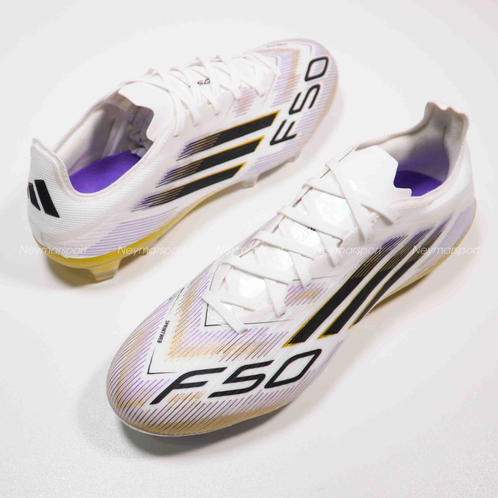Giày đá bóng adidas F50 Pro FG Road to Glory - Footwear White/Core Black/Gold Metallic JH7686