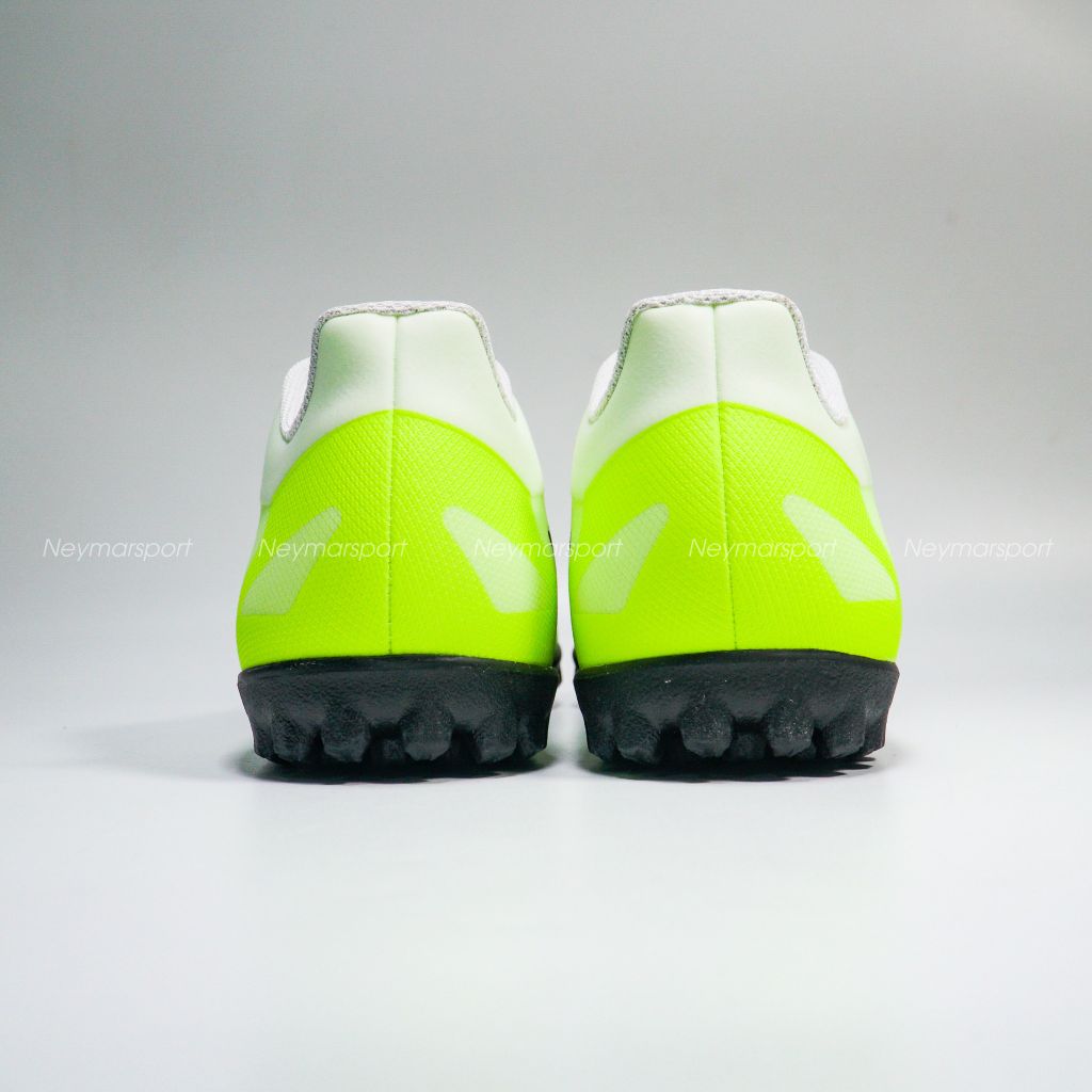 adidas X Crazyfast .4 TF Crazyrush - Footwear White/Core Black/Lucid Lemon
