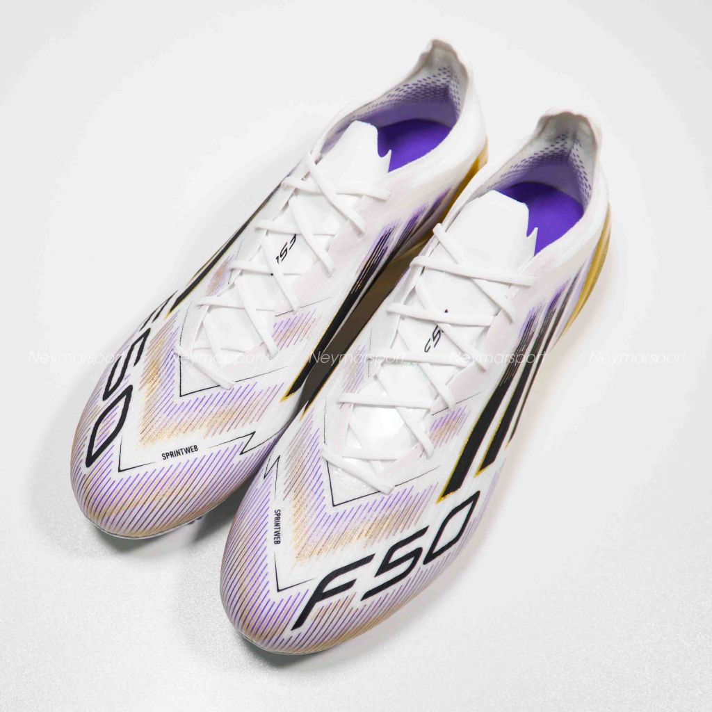 Giày đá bóng adidas F50 Elite FG Road to Glory - Footwear White/Core Black/Gold Metallic JH7617