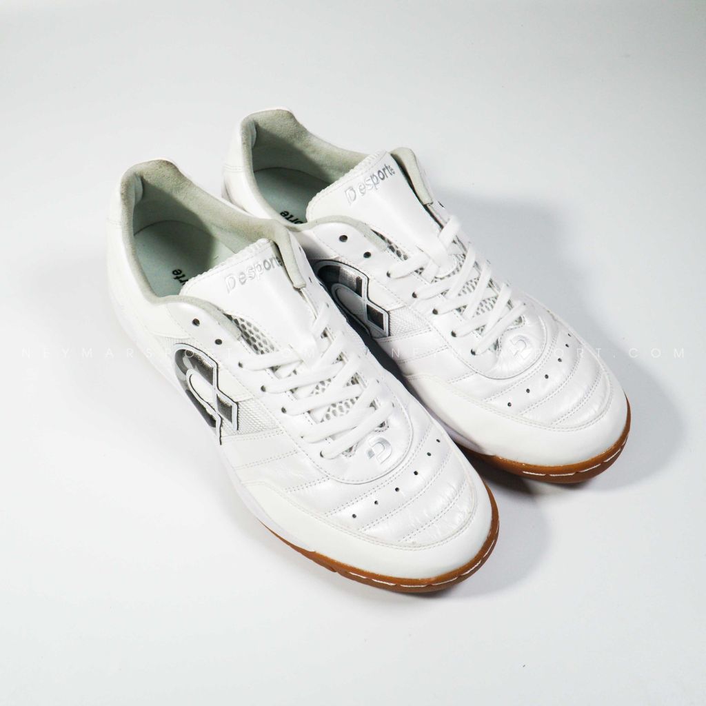 Giày đá banh Desporte Sao Luis KI PRO II IC DS1935 - White/Black