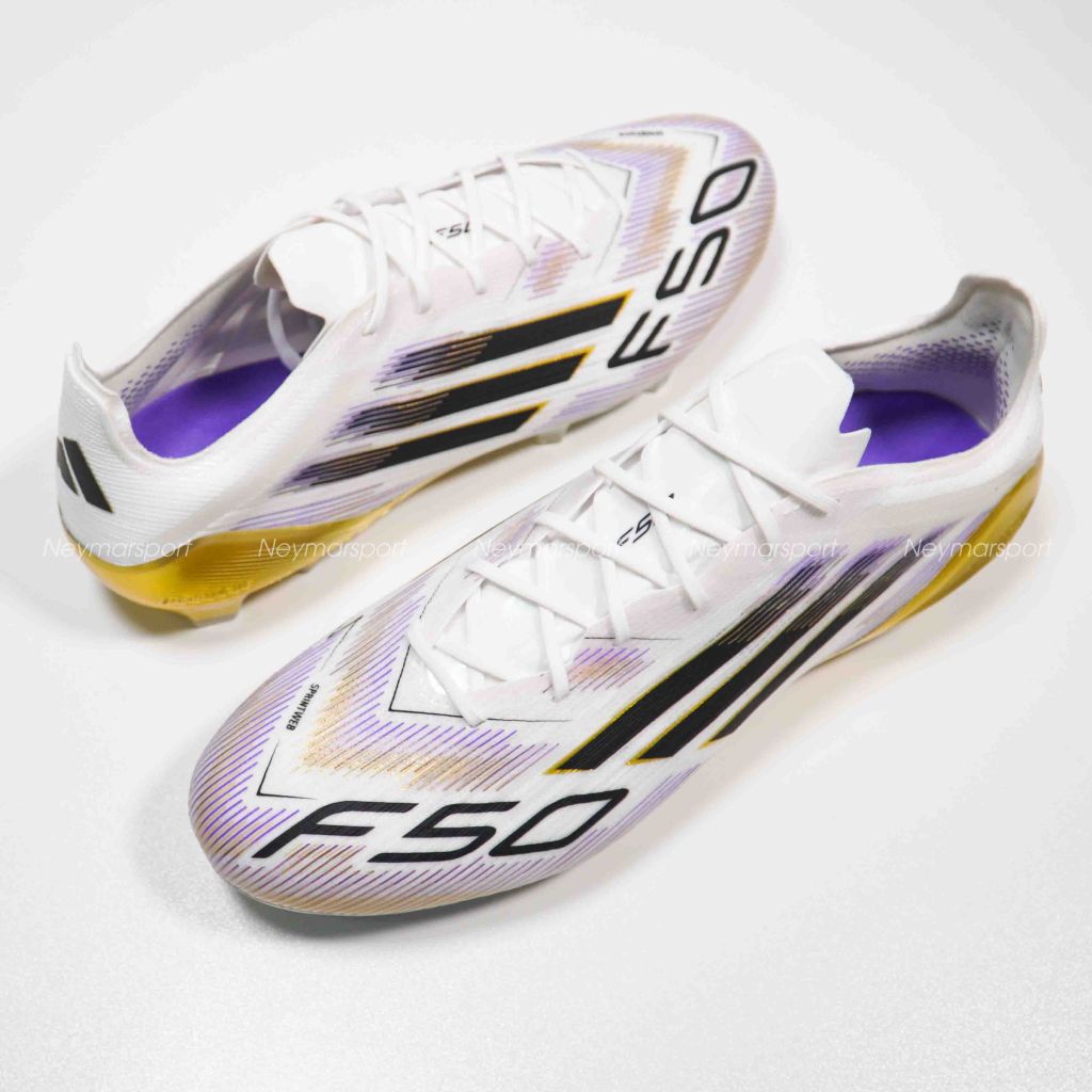 Giày đá bóng adidas F50 Elite FG Road to Glory - Footwear White/Core Black/Gold Metallic JH7617