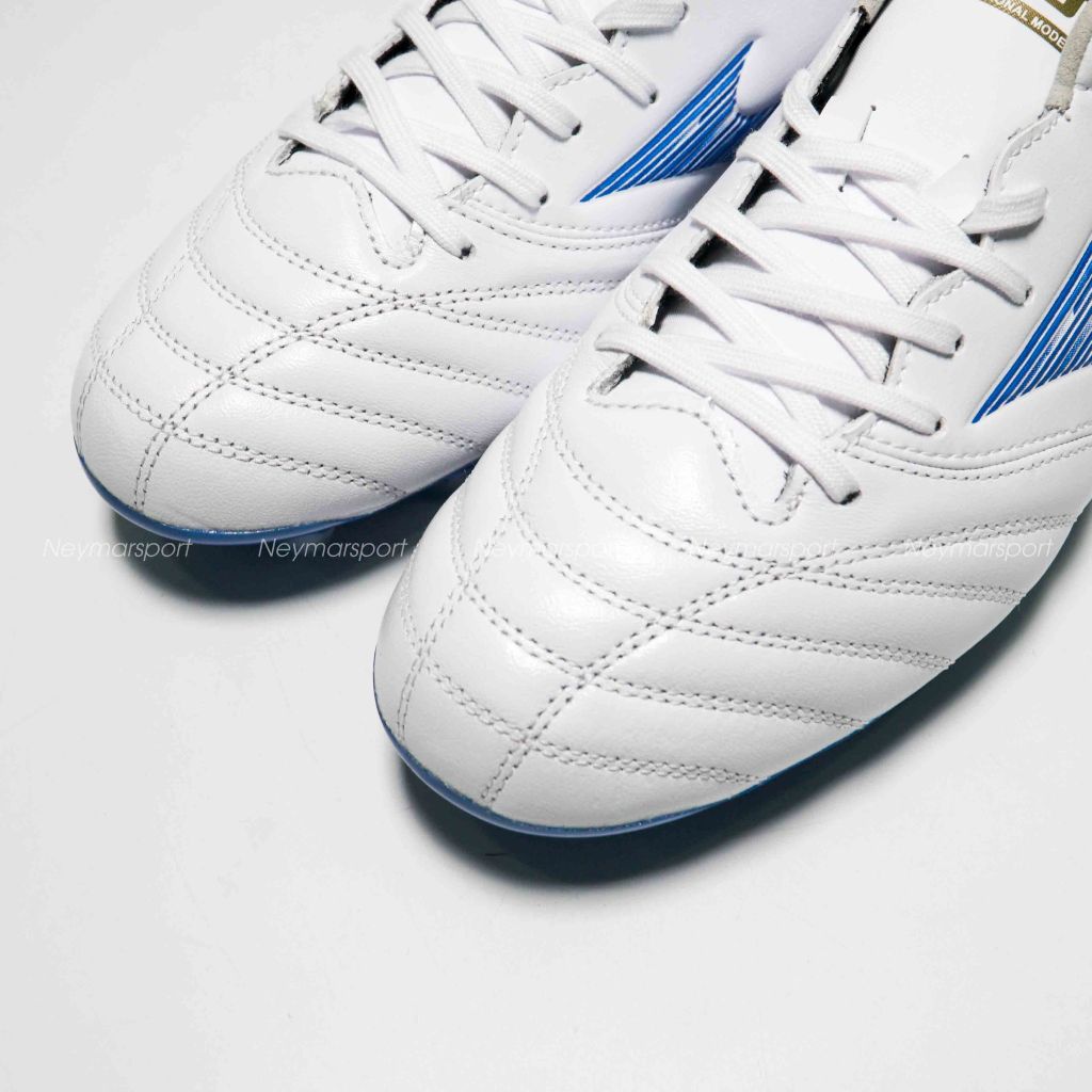Giày đá bóng Mizuno Morelia Neo IV Pro FG Mugen - White/Laser Blue P1GA243425