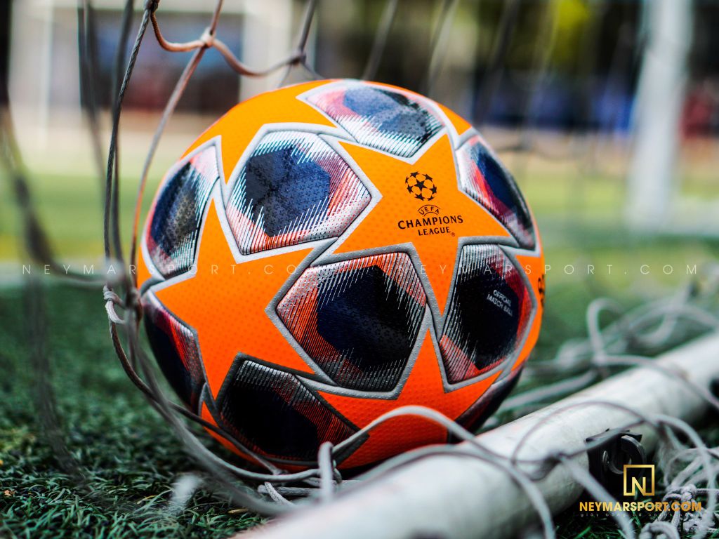 Adidas Football Champions League 2020 Pro Match Ball - Solar Orange/Royal Blue/Black
