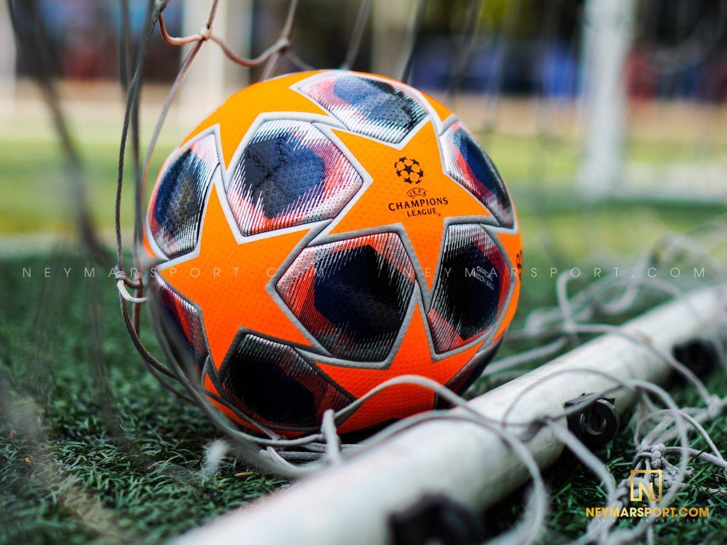 Adidas Football Champions League 2020 Pro Match Ball - Solar Orange/Royal Blue/Black
