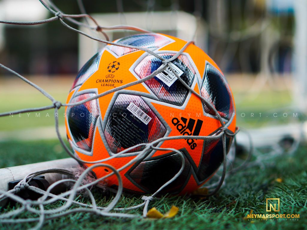 Adidas Football Champions League 2020 Pro Match Ball - Solar Orange/Royal Blue/Black