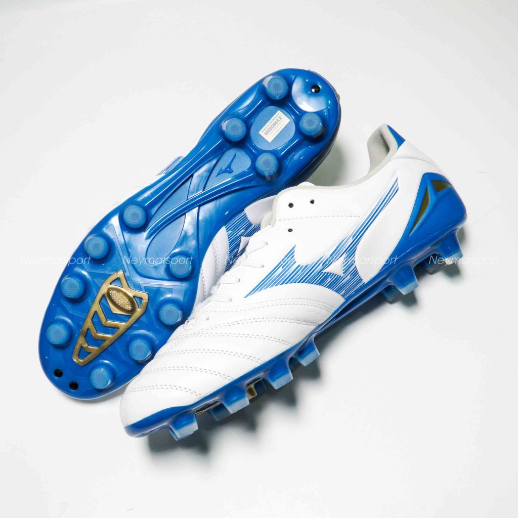 Giày đá bóng Mizuno Morelia Neo IV Pro FG Mugen - White/Laser Blue P1GA243425
