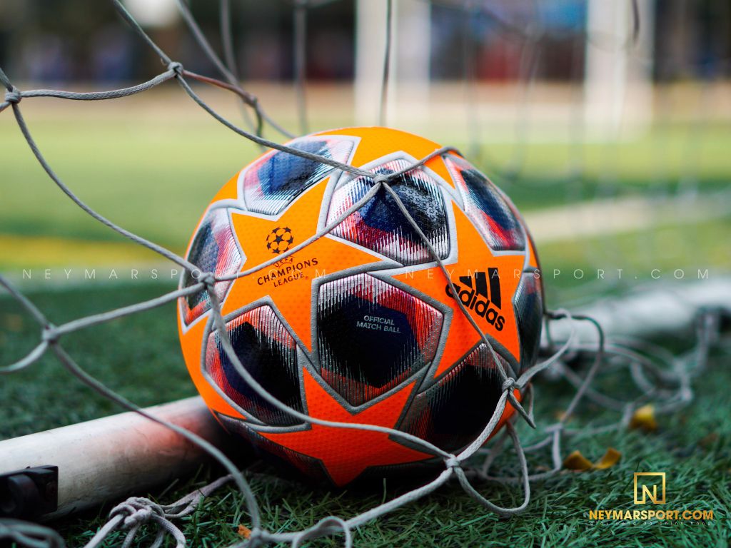Adidas Football Champions League 2020 Pro Match Ball - Solar Orange/Royal Blue/Black