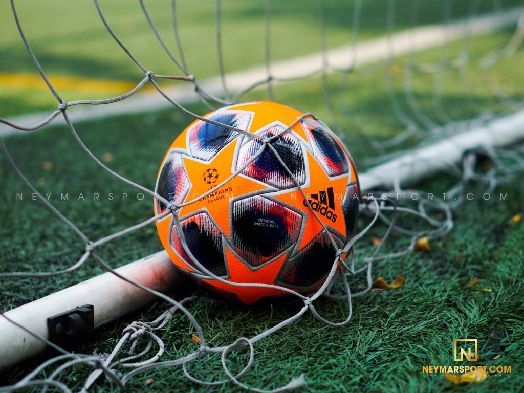 Adidas Football Champions League 2020 Pro Match Ball - Solar Orange/Royal Blue/Black