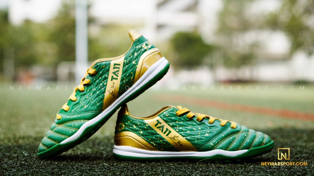 GIÀY ĐÁ BÓNG KAMITO TA11 TF TOUCH OF MAGIC - GREEN/GOLD