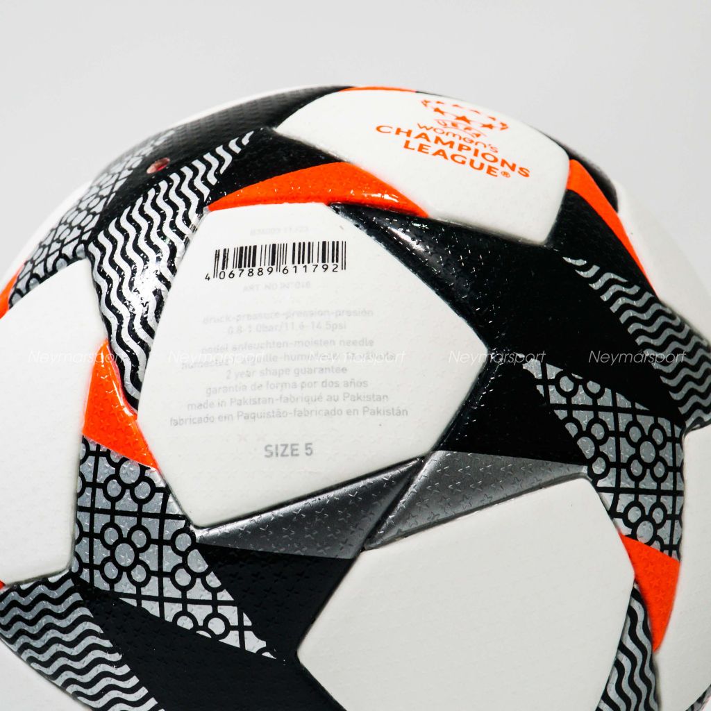 Quả bóng đá Adidas Football Champions League Bilbao 2024 Pro Match Ball Women - White/Black/Solar Red IN7018