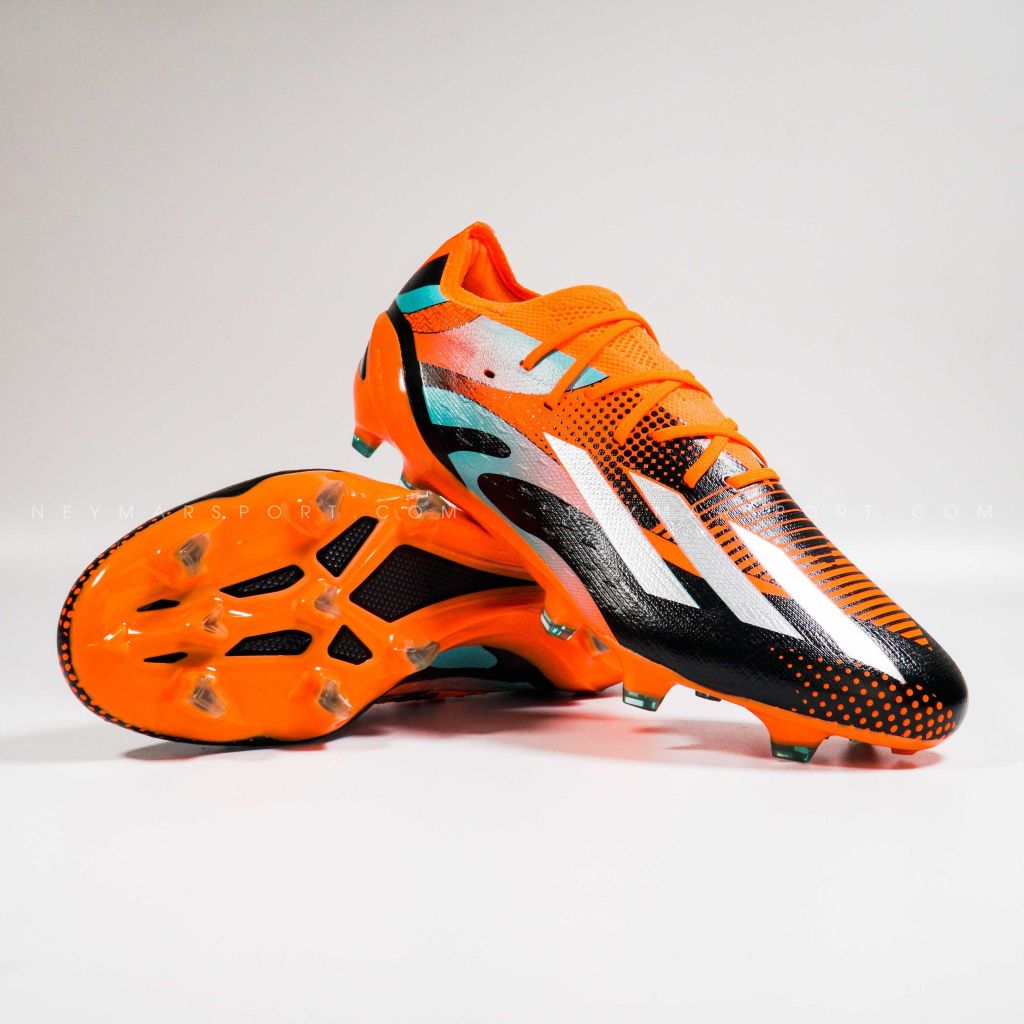 adidas X Speedportal .1 FG L10NEL M35SI - Solar Orange/Silver Metallic/Core Black LIMITED EDITION