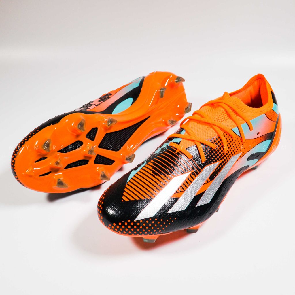 adidas X Speedportal .1 FG L10NEL M35SI - Solar Orange/Silver Metallic/Core Black LIMITED EDITION