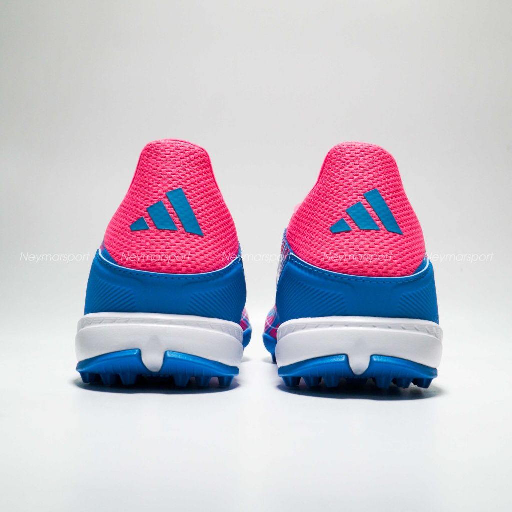 Giày đá bóng adidas F50 League TF Reemergence - Solar Blue/Footwear White/Solar Pink IF1336