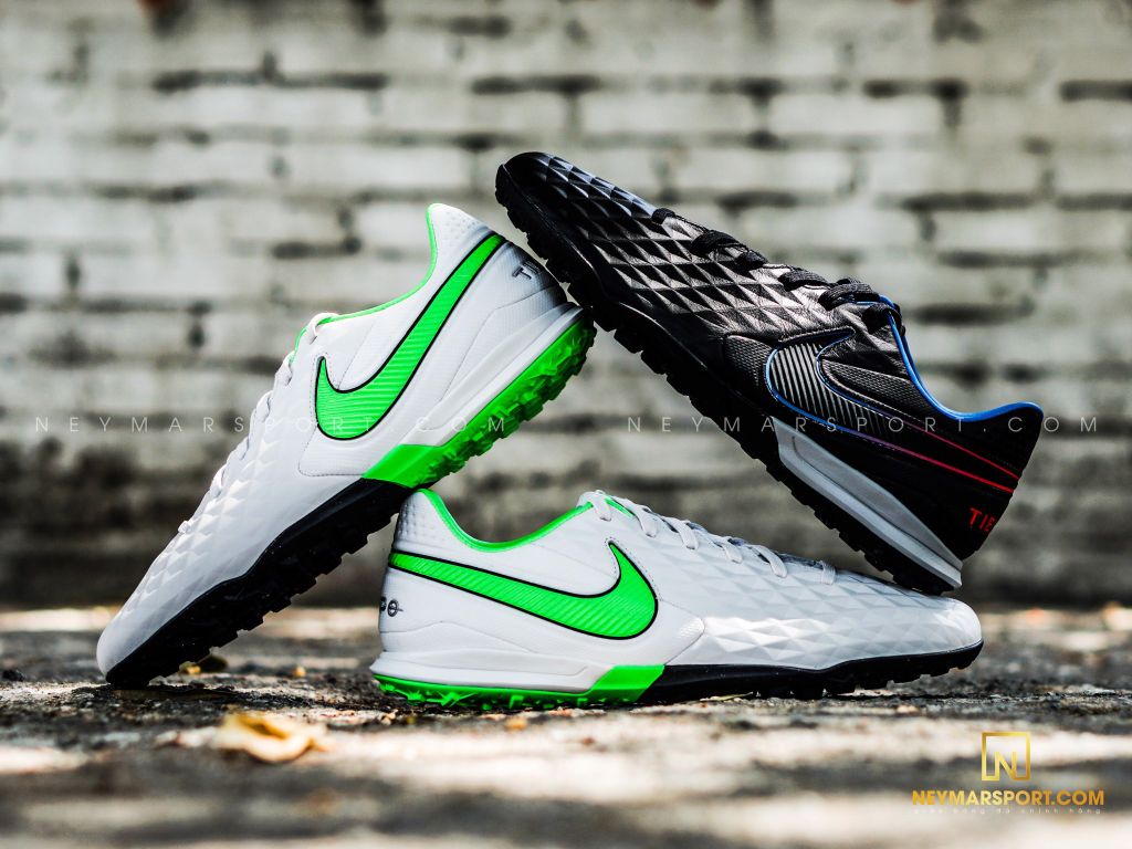 Nike Tiempo Legend 8 Pro TF Black x Prism - Black/Siren Red/Lite Photo Blue