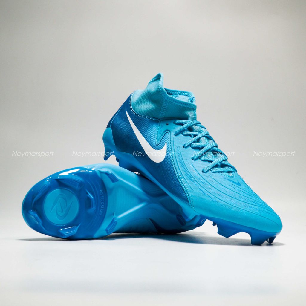 Giày đá bóng Nike Phantom Luna II Academy MG Mad Ambition - Blue Fury/White FD6725-400