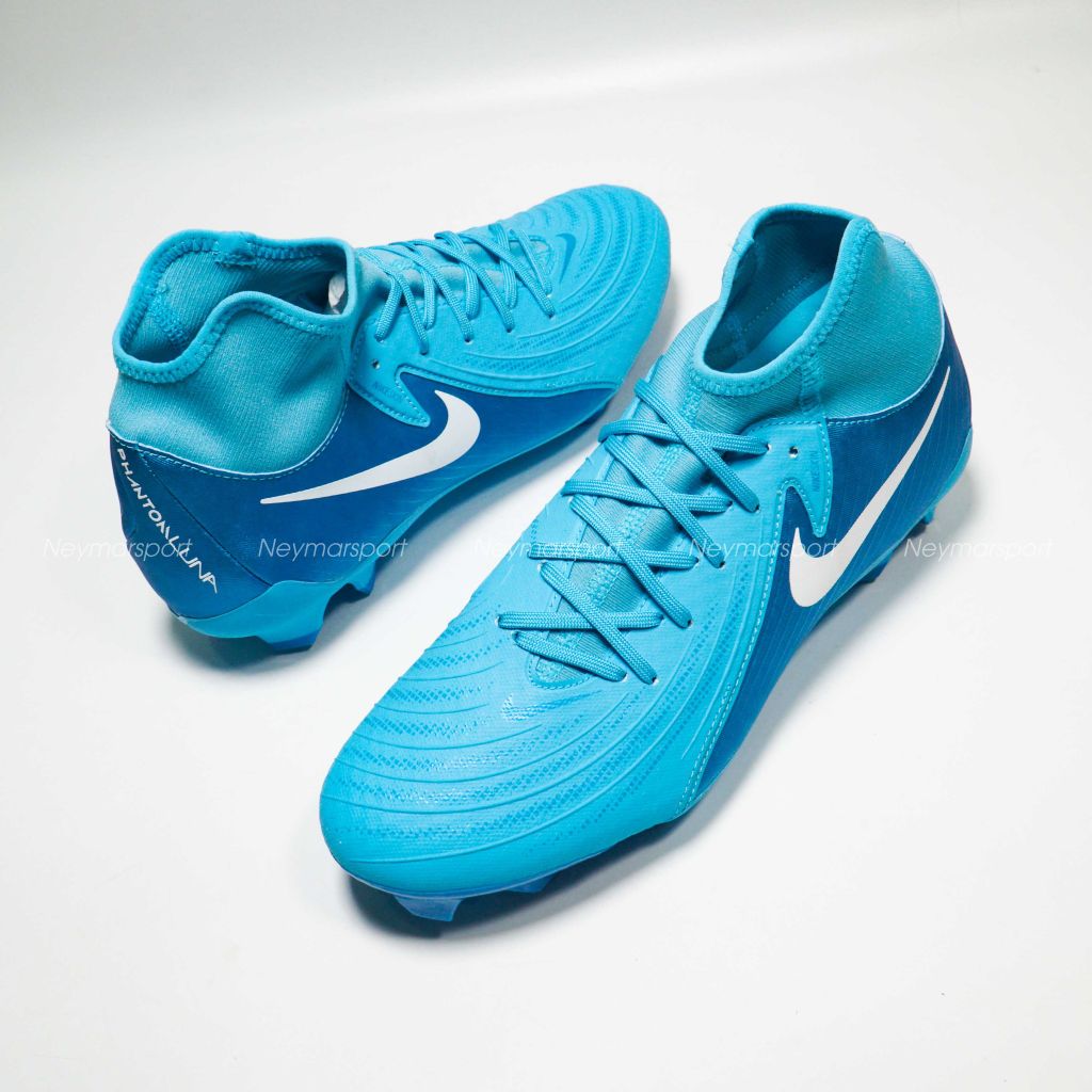 Giày đá bóng Nike Phantom Luna II Academy MG Mad Ambition - Blue Fury/White FD6725-400