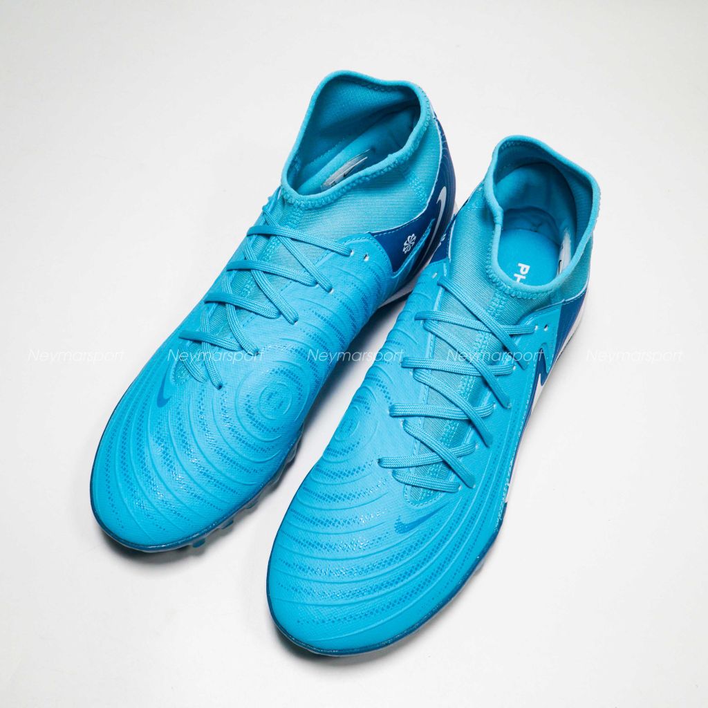 Giày đá bóng Nike Phantom Luna II Academy TF Mad Ambition - Blue Fury/White FJ2566-400