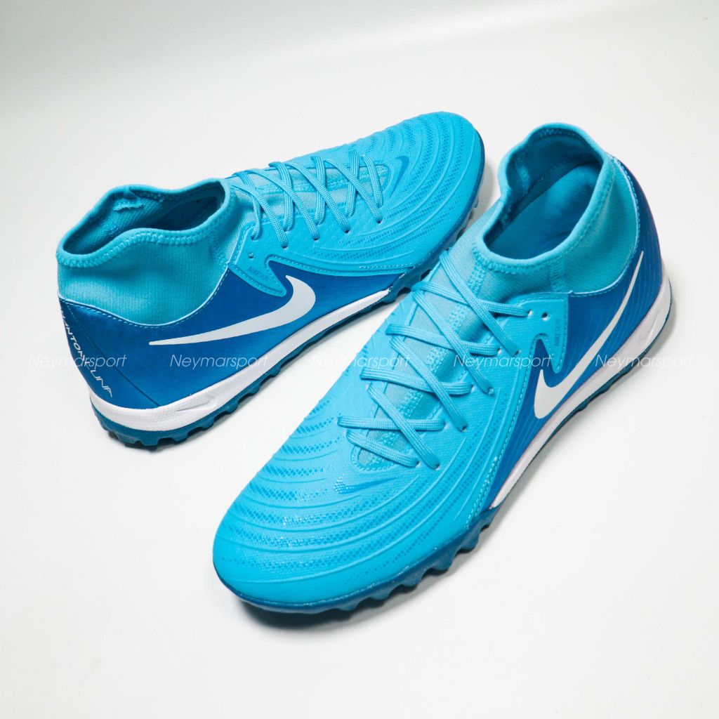 Giày đá bóng Nike Phantom Luna II Academy TF Mad Ambition - Blue Fury/White FJ2566-400
