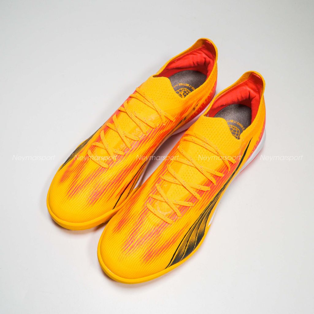 Giày đá bóng PUMA Ultra Ultimate TT Forever Faster - Sun Stream/PUMA Black/Sunset Glow 107745-03