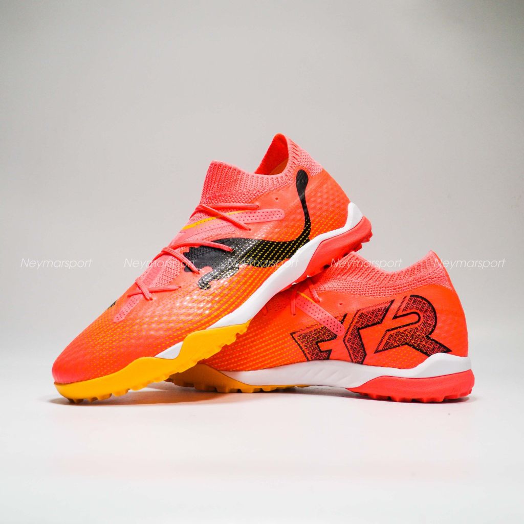 Giày đá bóng PUMA Future 7 Ultimate TT Forever Faster - Sunset Glow/PUMA Black/Sun Stream 107710-04