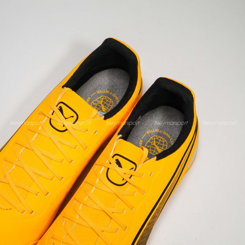 Giày đá bóng PUMA King Pro TT Forever Faster - Sun Stream/PUMA Black/Sunset Glow