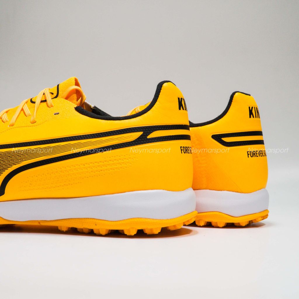 Giày đá bóng PUMA King Pro TT Forever Faster - Sun Stream/PUMA Black/Sunset Glow