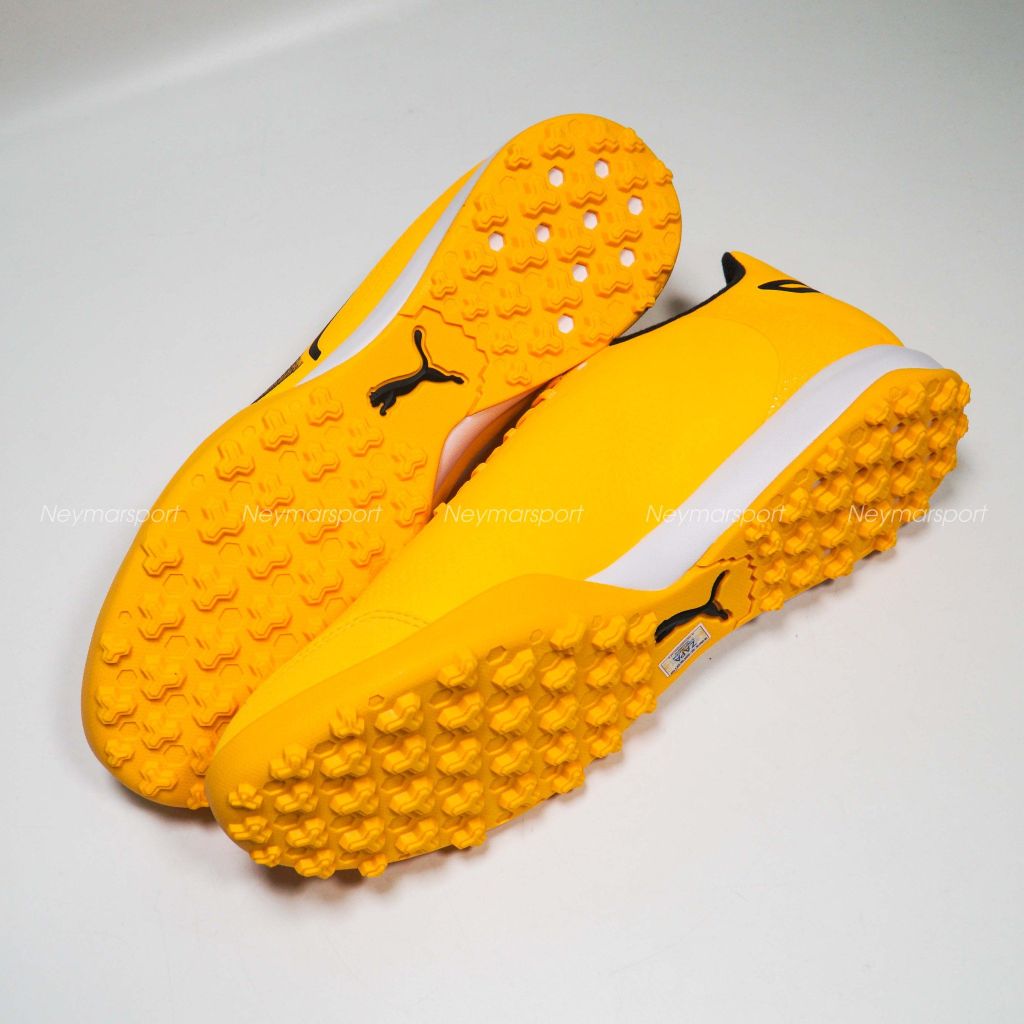 Giày đá bóng PUMA King Pro TT Forever Faster - Sun Stream/PUMA Black/Sunset Glow