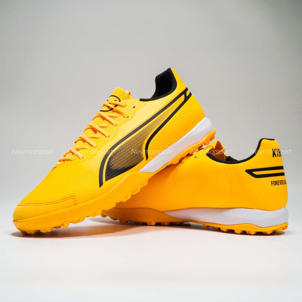 Giày đá bóng PUMA King Pro TT Forever Faster - Sun Stream/PUMA Black/Sunset Glow