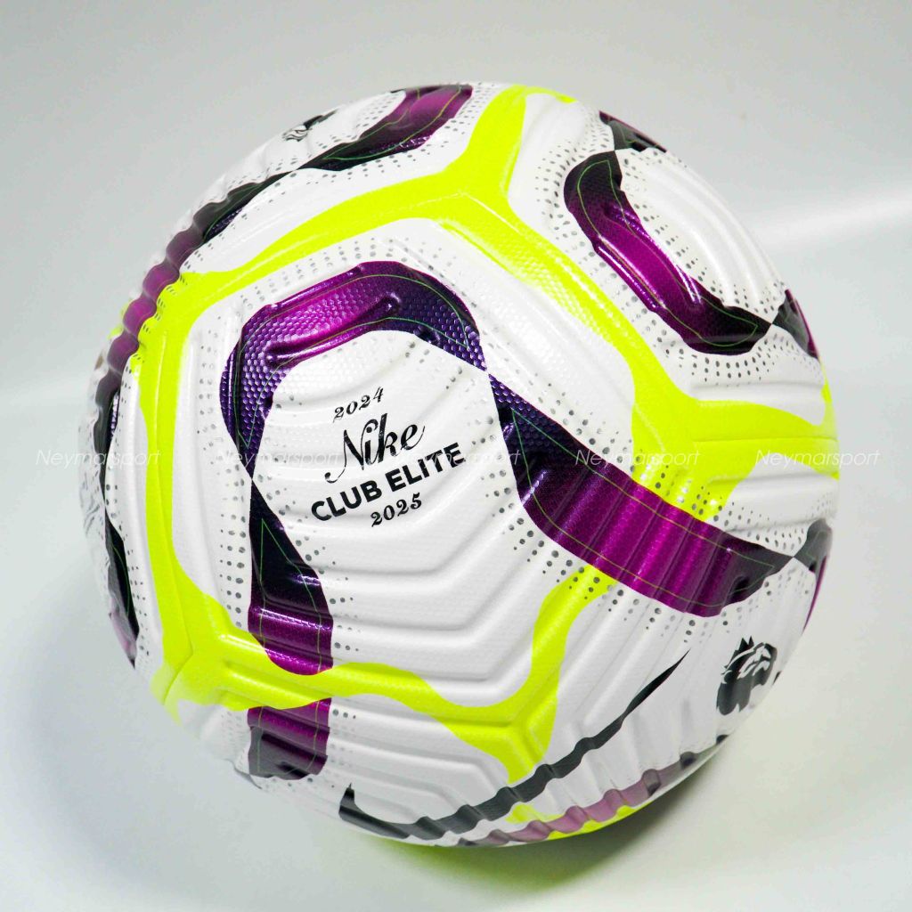 Quả bóng đá Nike Football Premier League Club Elite - White/Bold Berry/Volt/Black FZ3130-100