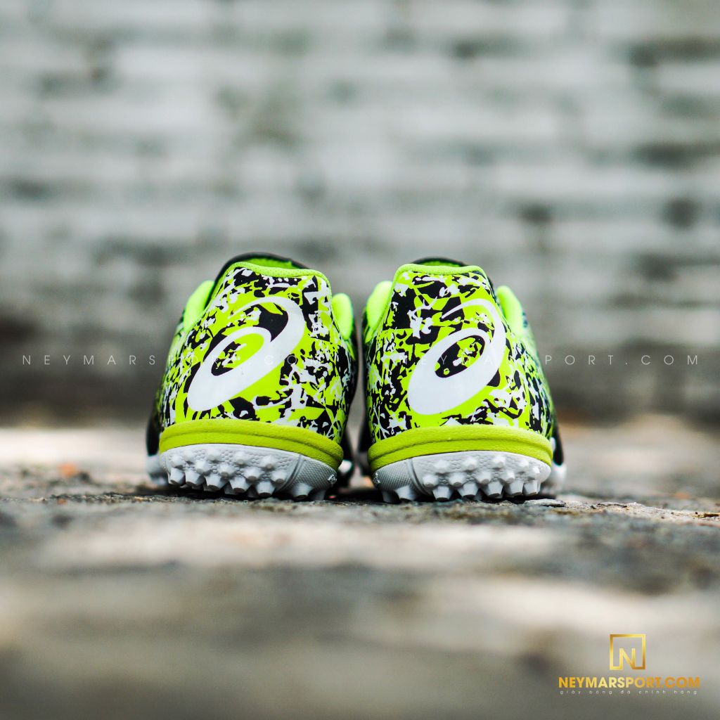 ASICS TOQUE 6 TF - Black/Safety Yellow