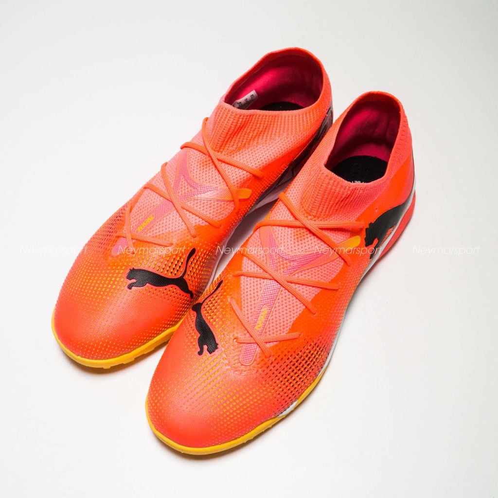 Giày đá bóng PUMA Future 7 Match TT Forever Faster - Sunset Glow/PUMA Black/Sun Stream 107720-03